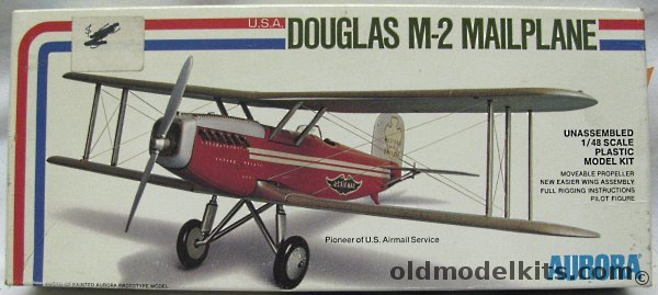 Aurora 1/48 M2 Mailplane Sealed (M-2) - Western Air Express, 775 plastic model kit